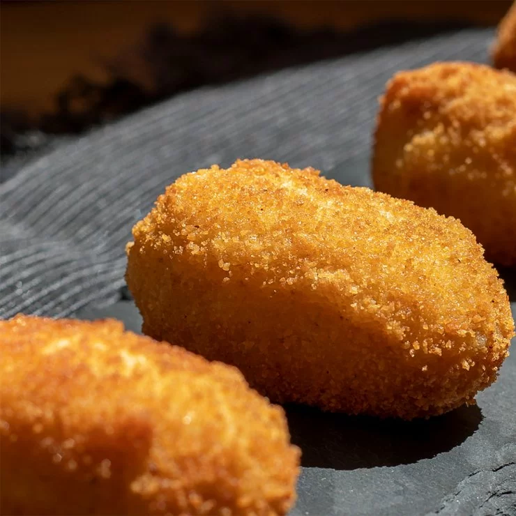 Receta de  croquetas de Boletus.