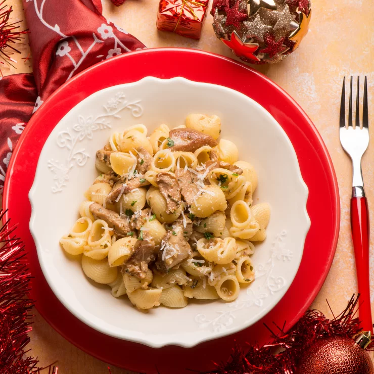 Menú de navidad con setas. Saludable, sencillo y económico